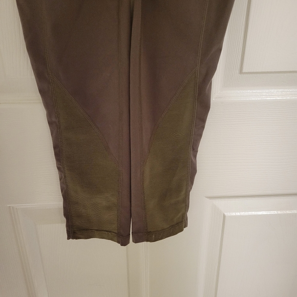 Gym Shark dreamy mesh leggings in Khaki - Picture 6 of 8